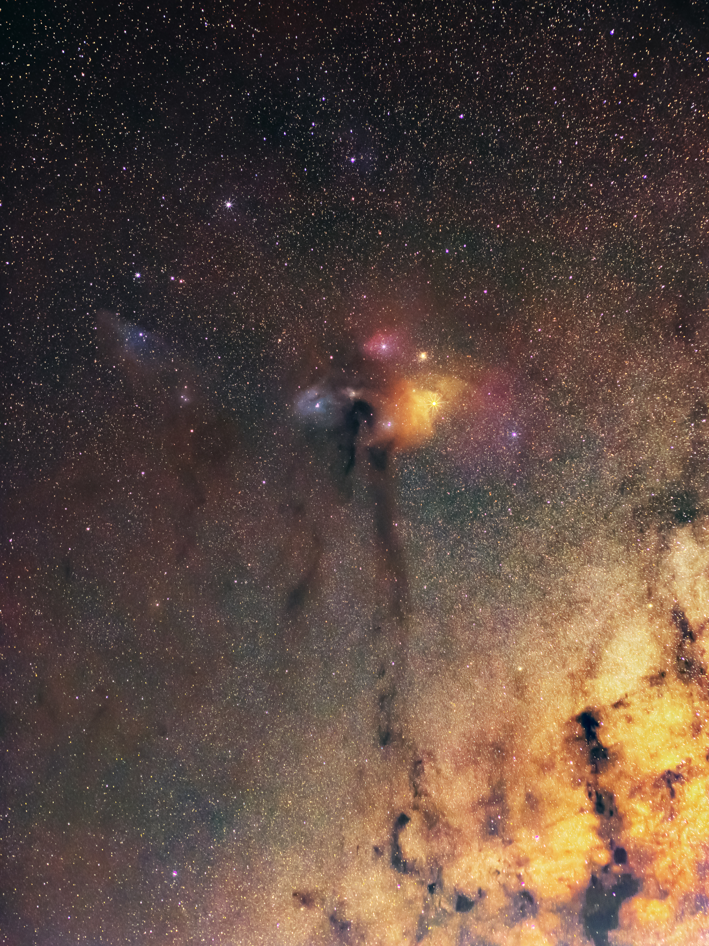 ​Complexo de nebulosas Rho Ophiuchi